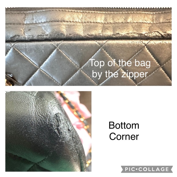 Vintage Chanel Quilted Matelasse Shoulder Bag - Picture 14 of 15